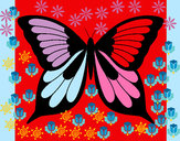 Dibujo Mariposa 8 pintado por prinzzezz
