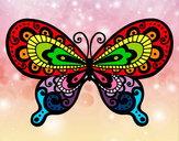 Dibujo Mariposa bonita pintado por JhoaYY