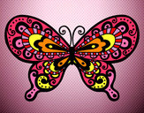 Dibujo Mariposa bonita pintado por Lucia9