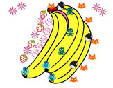 Dibujo Plátanos pintado por Estefannyy