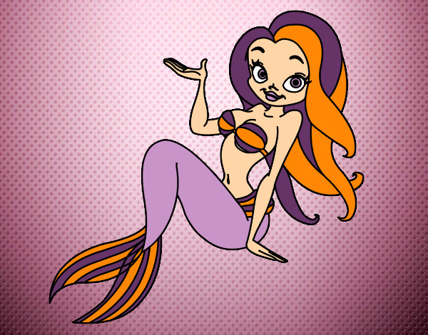 Dibujo Sirena sexy pintado por alma11