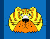 Dibujo Tigre III pintado por ianna