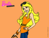 Dibujo Barbie casual pintado por neruxxi