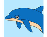 Dibujo Delfín pintado por Sarid