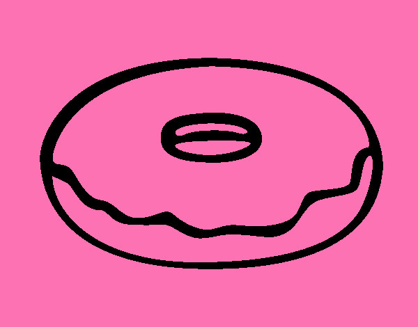 Dibujo Donuts 1 pintado por Andreeaes