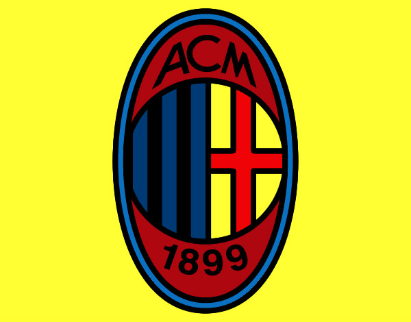 Dibujo Escudo del AC Milan pintado por yuanhi