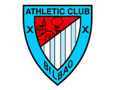 Dibujo Escudo del Athletic Club de Bilbao pintado por edgar2000