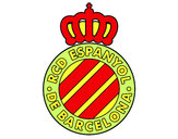 Dibujo Escudo del RCD Espanyol pintado por edgar2000