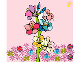 Dibujo Flores de campo pintado por Estefanyta