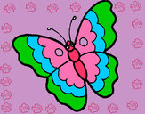 Dibujo Mariposa 13 pintado por ale987