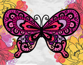 Dibujo Mariposa bonita pintado por tatisrri