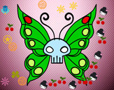 Dibujo Mariposa Emo pintado por renatha