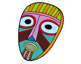 Dibujo Máscara sorprendida pintado por Candela654