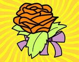 Dibujo Rosa, flor pintado por reiansofi