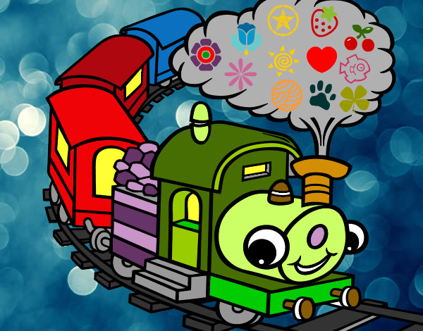 El tren colorido :)