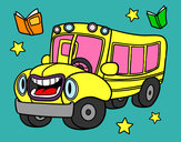 Dibujo Autobús animado pintado por rocitito