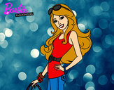 Dibujo Barbie casual pintado por pulita27