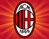 Dibujo Escudo del AC Milan pintado por fizquie