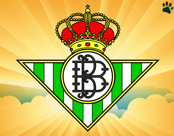 Dibujo Escudo del Real Betis Balompié pintado por 1alextron
