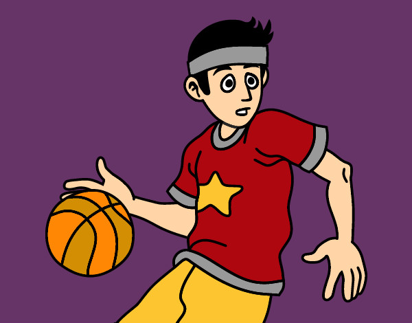 Dibujo Jugador de básquet junior pintado por Sooofiii