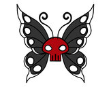 Dibujo Mariposa Emo pintado por LUNA11