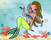 Dibujo Sirena sexy pintado por josefinagi