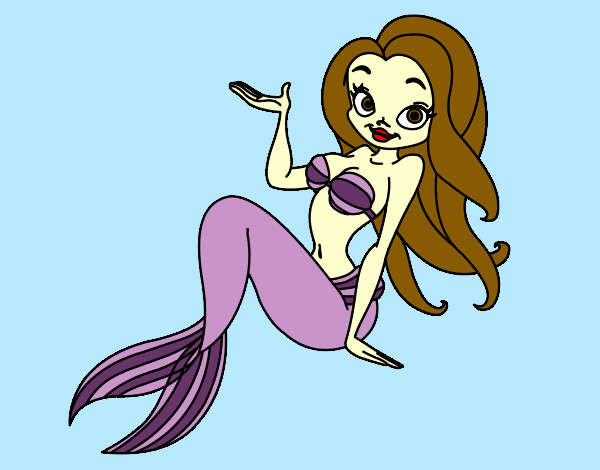 Dibujo Sirena sexy pintado por NIK-Laura