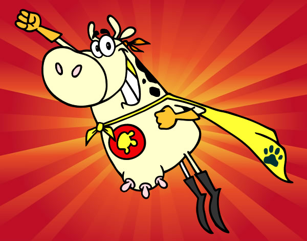 La Vaca Super Heroe!