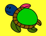 Dibujo Tortuga nadando pintado por joshbren