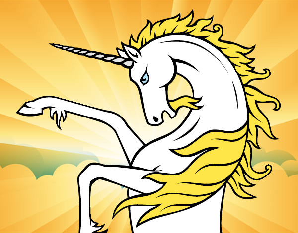 Dibujo Unicornio salvaje pintado por GOKU-CROSS
