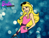 Dibujo Barbie casual pintado por mania