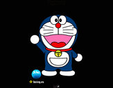 Dibujo Doraemon pintado por Laiatiana