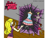 Dibujo El vestido mágico de Barbie pintado por Weendy