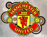 Dibujo Escudo del Manchester United pintado por angelillo