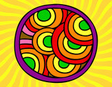 Dibujo Mandala circular pintado por jaimeruiz1