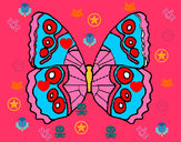 Dibujo Mariposa 1a pintado por UKUYK8