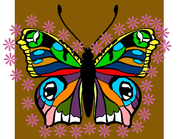 Dibujo Mariposa 20 pintado por IbraNigga