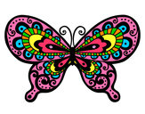 Dibujo Mariposa bonita pintado por CiinTiia 