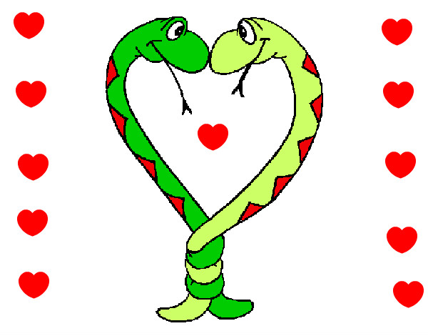 Las serpientes enamoradas