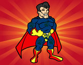 Dibujo Superhéroe musculado pintado por Dj--albert