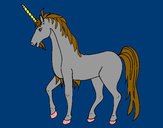 Dibujo Unicornio II pintado por elsavega