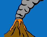 Dibujo Volcán pintado por jaimeruiz1