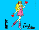 Dibujo Barbie Fashionista 1 pintado por fernanda03