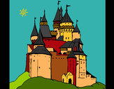 Dibujo Castillo medieval pintado por Vemeerita