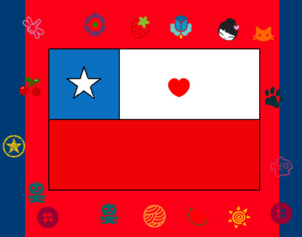 bandera de chile 
