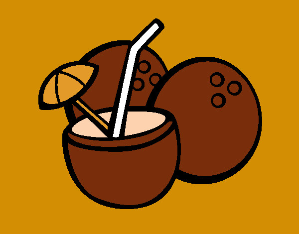 cóctel de coco