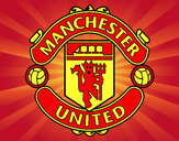 Dibujo Escudo del Manchester United pintado por olimessi