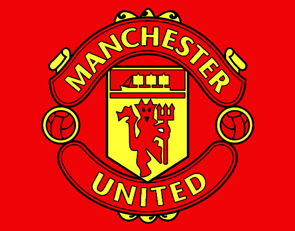 Dibujo Escudo del Manchester United pintado por vicror