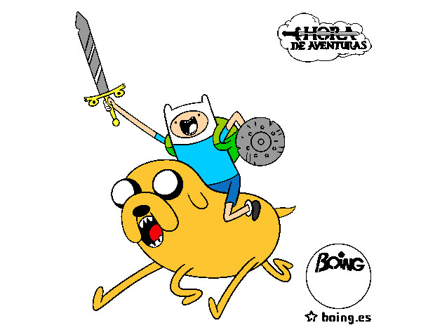 Jake y Finn al ataque