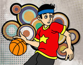 Dibujo Jugador de básquet junior pintado por alan48117